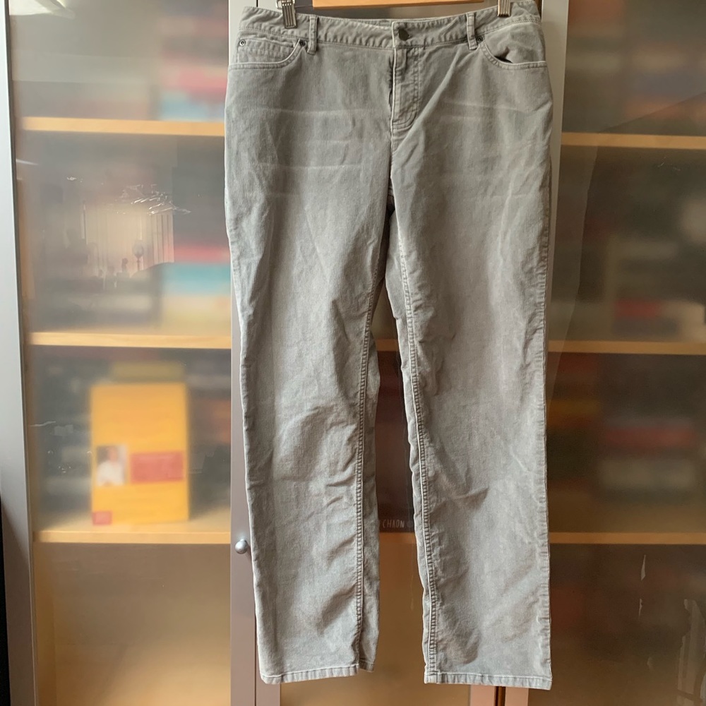 JJill Boyfriend stretch corduroy pants